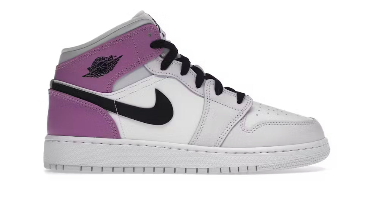 Jordan 1 Mid “Barely Grape” Gs