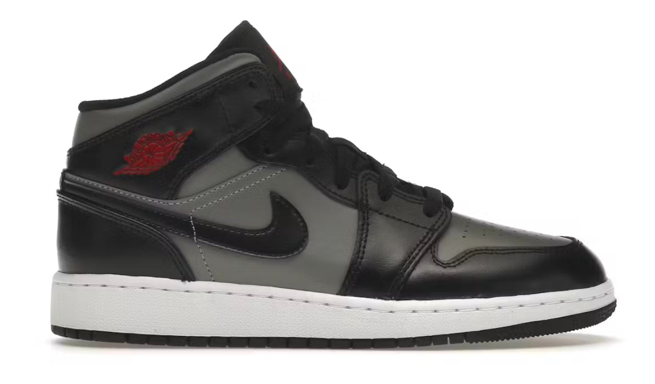 Jordan 1 Mid “Shadow Red” Gs