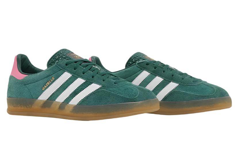 Adidas Gazelle Indoor Collegiate Green Pink